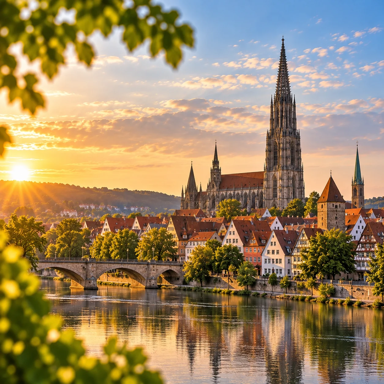 Ulm mit Ulmer Münster